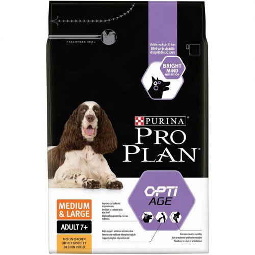 Pro Plan Dog Medium&Large Adult 7+ Sensitive Skin-losos